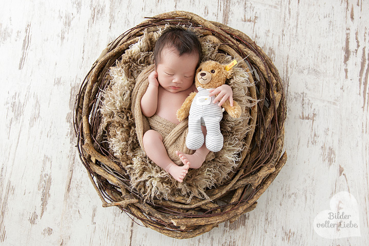 Besondere Babyfotos im Berliner Fotostudio