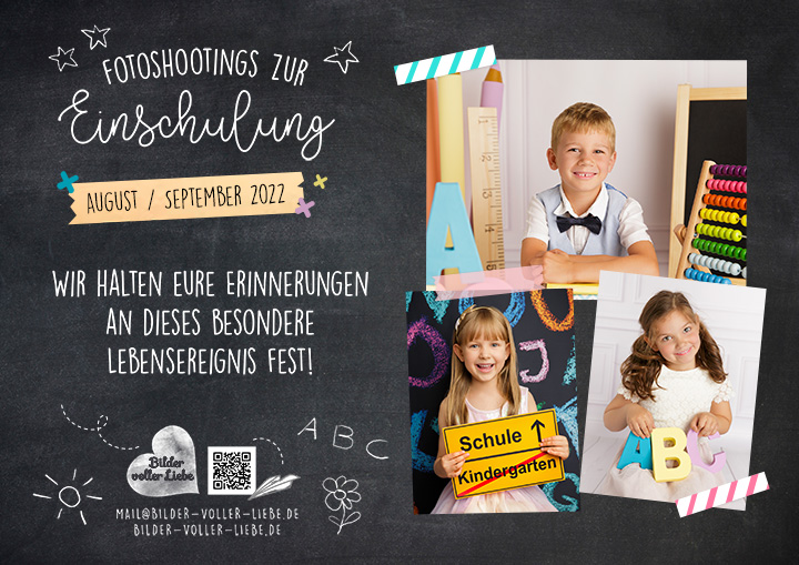 Fotoshootings zur Einschulung Berlin