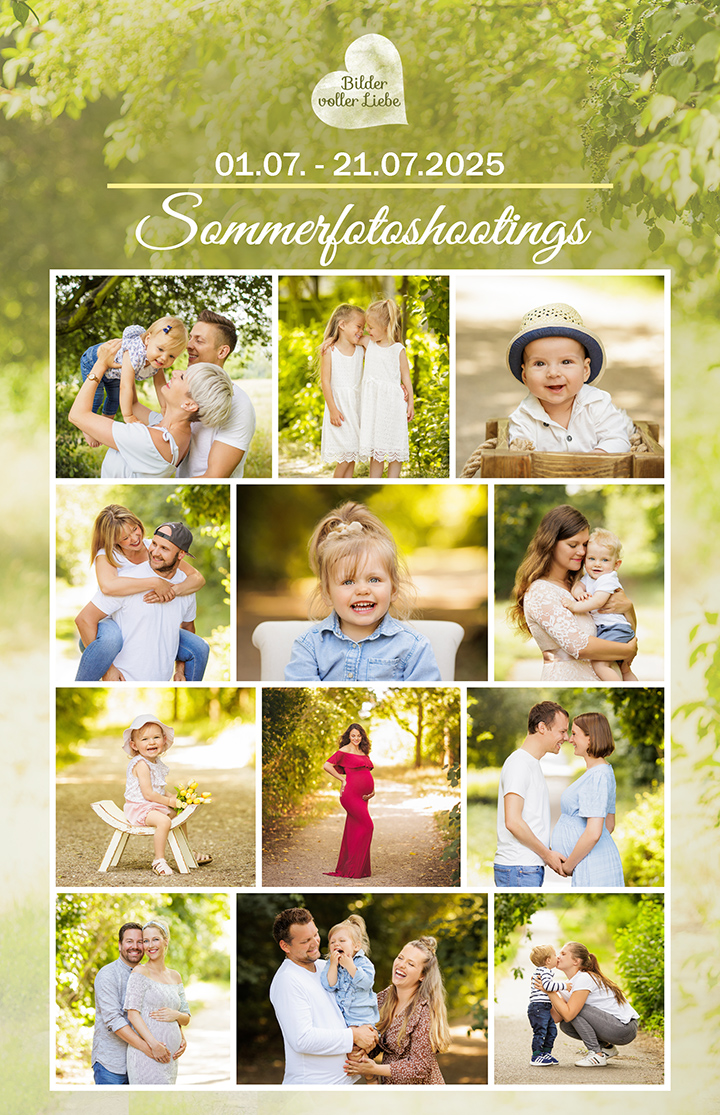 Sommerfotoshootings Outdoor in Berlin