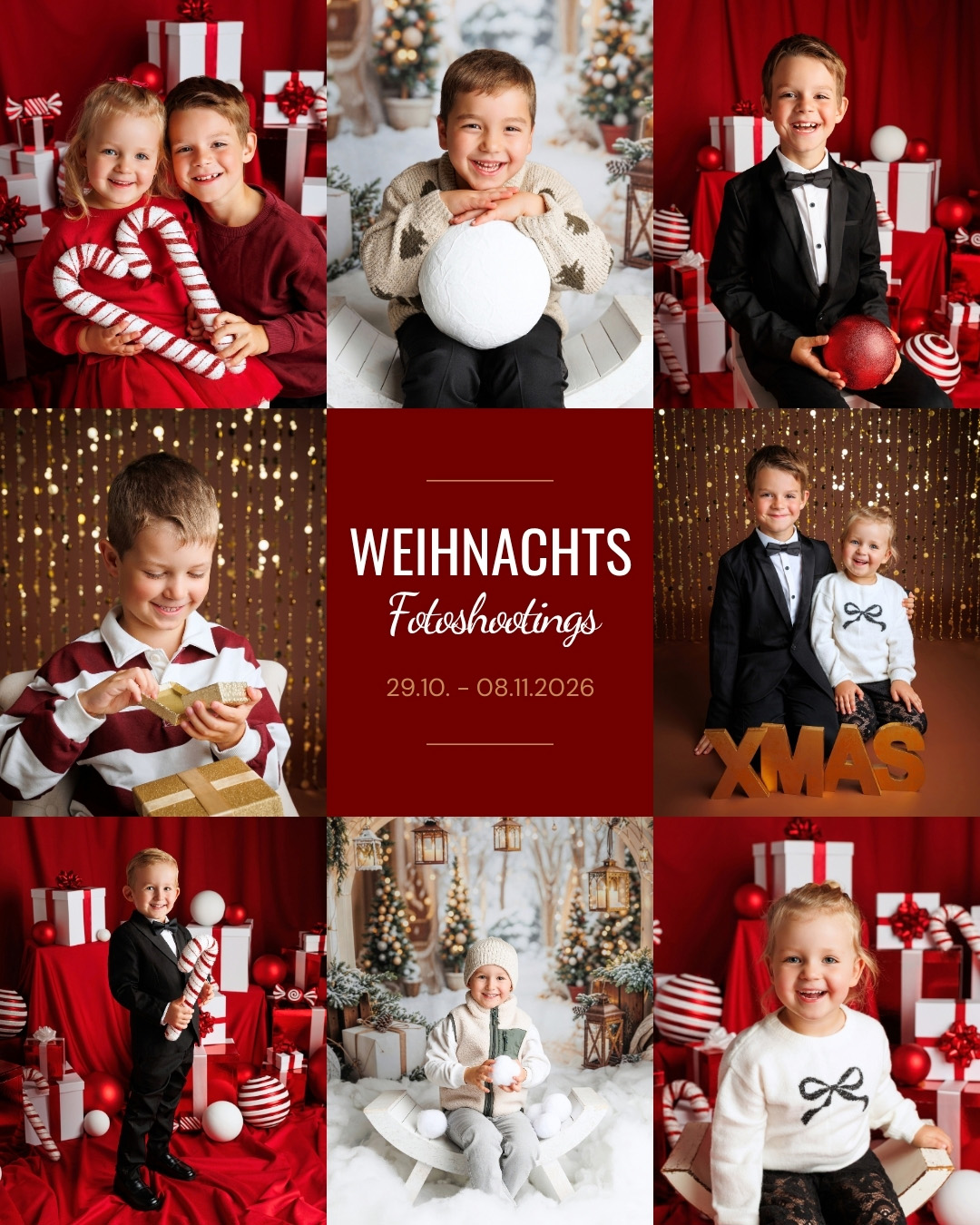 Weihnachtliche Fotoshootingaktion in Berlin 2026